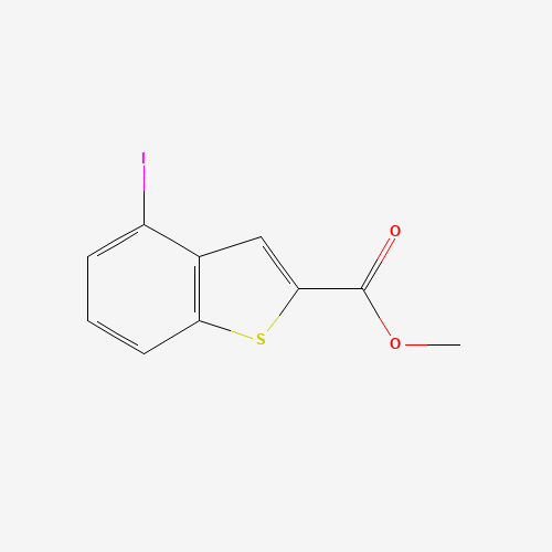 146137-85-1 methyl 4-iodo-1-benzothiophene-2-carboxylate chemical structure