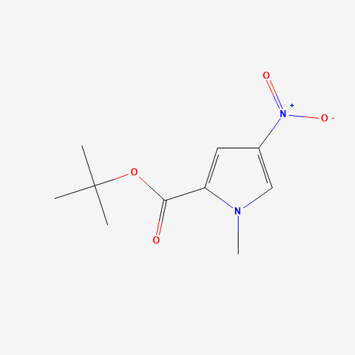 67974-08-7 tert-butyl 1-methyl-4-nitropyrrole-2-carboxylate chemical structure