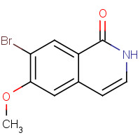 924271-34-1 7-bromo-6-methoxy-2H-isoquinolin-1-one chemical structure