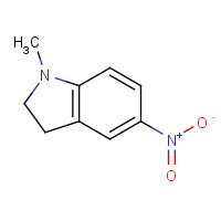 18711-25-6 1-methyl-5-nitro-2,3-dihydroindole chemical structure