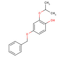 1220703-38-7 4-phenylmethoxy-2-propan-2-yloxyphenol chemical structure