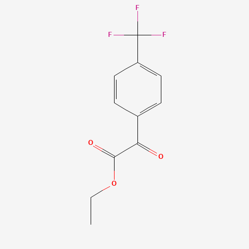 73790-06-4 ethyl 2-oxo-2-[4-(trifluoromethyl)phenyl]acetate chemical structure