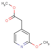 464152-37-2 methyl 2-(2-methoxypyridin-4-yl)acetate chemical structure