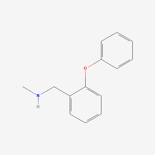 361394-74-3 N-methyl-1-(2-phenoxyphenyl)methanamine chemical structure