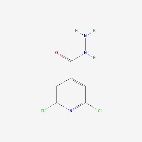 57803-51-7 2,6-dichloropyridine-4-carbohydrazide chemical structure