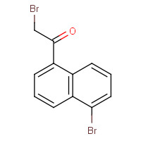 583860-78-0 2-bromo-1-(5-bromonaphthalen-1-yl)ethanone chemical structure
