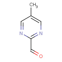 90905-62-7 5-methylpyrimidine-2-carbaldehyde chemical structure