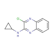 1146080-50-3 3-chloro-N-cyclopropylquinoxalin-2-amine chemical structure