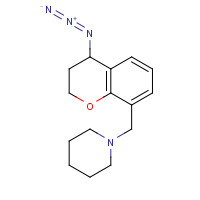 783239-04-3 1-[(4-azido-3,4-dihydro-2H-chromen-8-yl)methyl]piperidine chemical structure