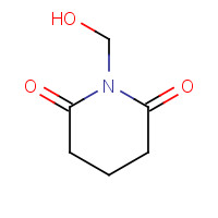 55943-71-0 1-(hydroxymethyl)piperidine-2,6-dione chemical structure