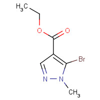 105486-72-4 ethyl 5-bromo-1-methylpyrazole-4-carboxylate chemical structure