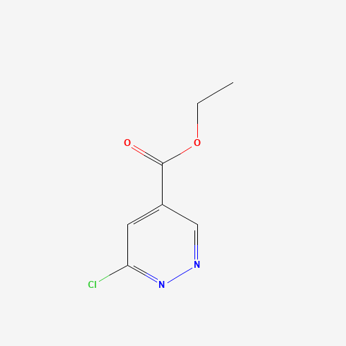 612834-90-9 ethyl 6-chloropyridazine-4-carboxylate chemical structure