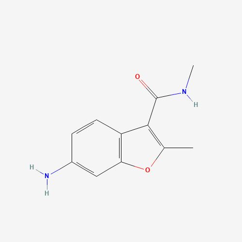 1213704-44-9 6-amino-N,2-dimethyl-1-benzofuran-3-carboxamide chemical structure