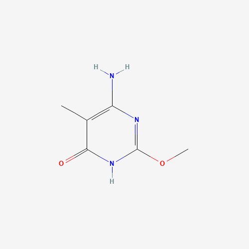 52386-30-8 6-amino-2-methoxy-5-methyl-1H-pyrimidin-4-one chemical structure