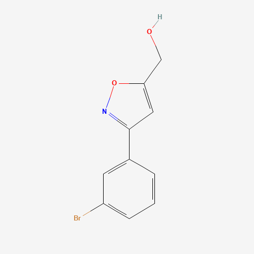887574-50-7 [3-(3-bromophenyl)-1,2-oxazol-5-yl]methanol chemical structure