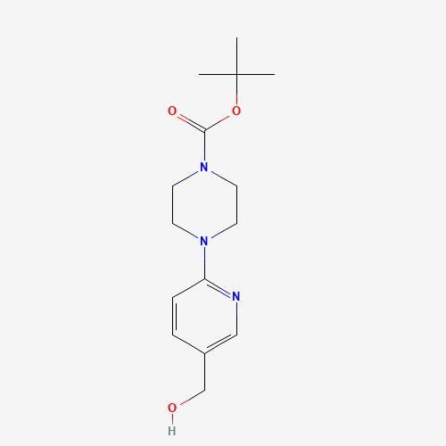 857284-20-9 tert-butyl 4-[5-(hydroxymethyl)pyridin-2-yl]piperazine-1-carboxylate chemical structure