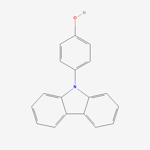 222620-05-5 4-carbazol-9-ylphenol chemical structure