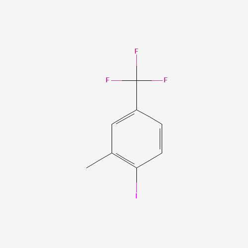 54978-36-8 1-iodo-2-methyl-4-(trifluoromethyl)benzene chemical structure