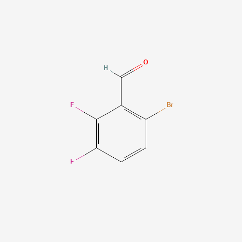 360576-04-1 6-bromo-2,3-difluorobenzaldehyde chemical structure