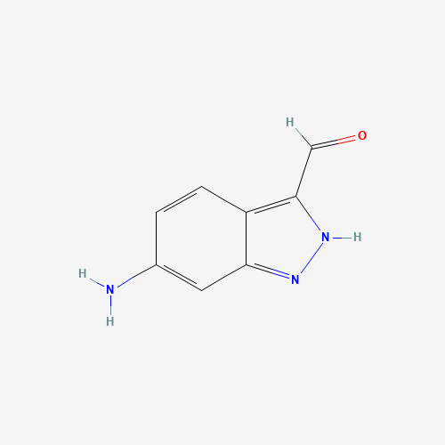 885519-24-4 6-amino-2H-indazole-3-carbaldehyde chemical structure