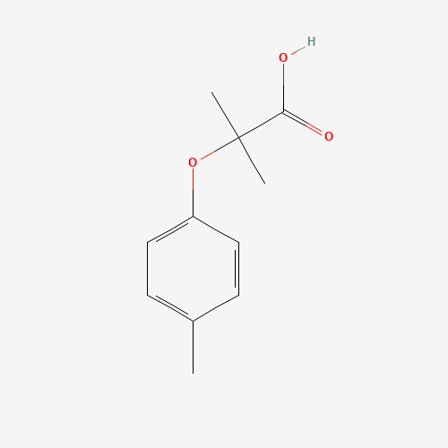 23438-11-1 2-methyl-2-(4-methylphenoxy)propanoic acid chemical structure