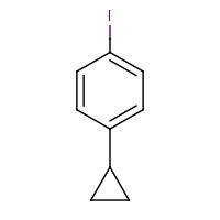 57807-27-9 1-cyclopropyl-4-iodobenzene chemical structure