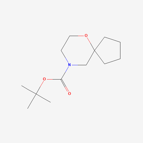 271245-39-7 tert-butyl 6-oxa-9-azaspiro[4.5]decane-9-carboxylate chemical structure