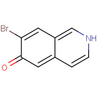 666735-08-6 7-bromo-2H-isoquinolin-6-one chemical structure