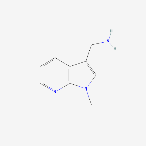 1092309-87-9 (1-methylpyrrolo[2,3-b]pyridin-3-yl)methanamine chemical structure