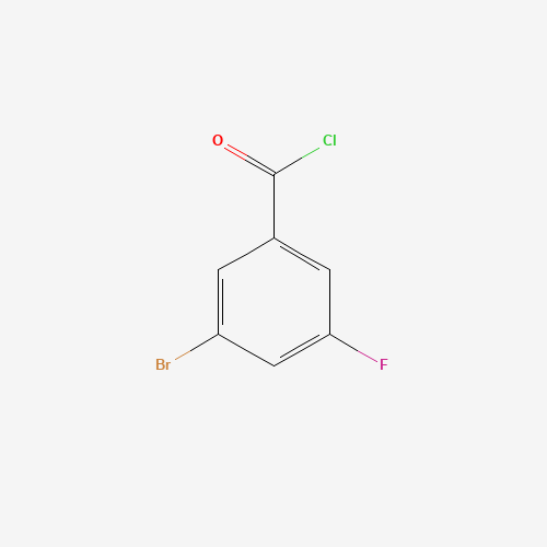 887266-90-2 3-bromo-5-fluorobenzoyl chloride chemical structure