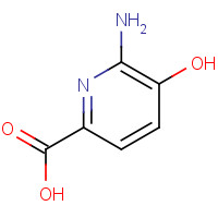 61548-53-6 6-amino-5-hydroxypyridine-2-carboxylic acid chemical structure