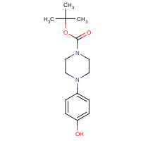 158985-25-2 tert-butyl 4-(4-hydroxyphenyl)piperazine-1-carboxylate chemical structure