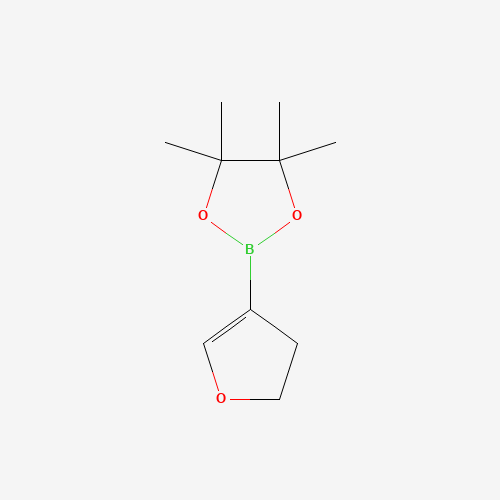 1046812-03-6 2-(2,3-dihydrofuran-4-yl)-4,4,5,5-tetramethyl-1,3,2-dioxaborolane chemical structure