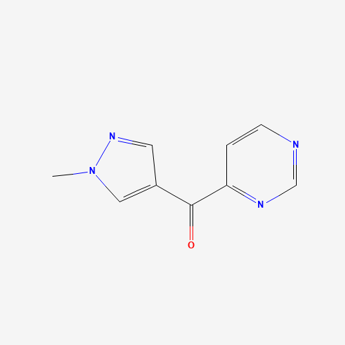 1104233-94-4 (1-methylpyrazol-4-yl)-pyrimidin-4-ylmethanone chemical structure