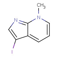 260431-70-7 3-iodo-7-methylpyrrolo[2,3-b]pyridine chemical structure