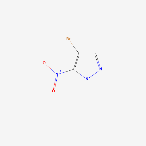 89607-11-4 4-bromo-1-methyl-5-nitropyrazole chemical structure