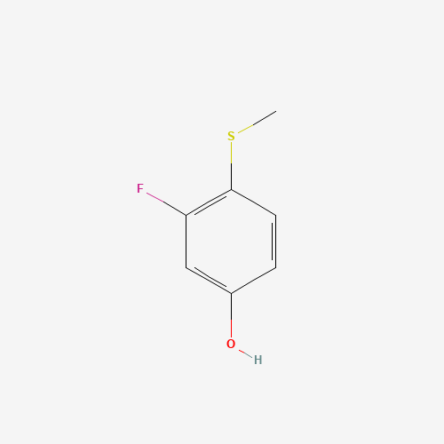 13333-79-4 3-fluoro-4-methylsulfanylphenol chemical structure