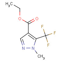 231285-86-2 ethyl 1-methyl-5-(trifluoromethyl)pyrazole-4-carboxylate chemical structure