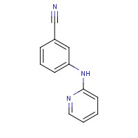 1240480-70-9 3-(pyridin-2-ylamino)benzonitrile chemical structure