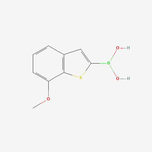 193965-35-4 (7-methoxy-1-benzothiophen-2-yl)boronic acid chemical structure