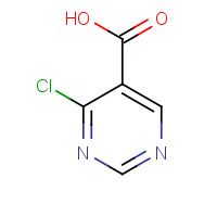 933686-33-0 4-chloropyrimidine-5-carboxylic acid chemical structure