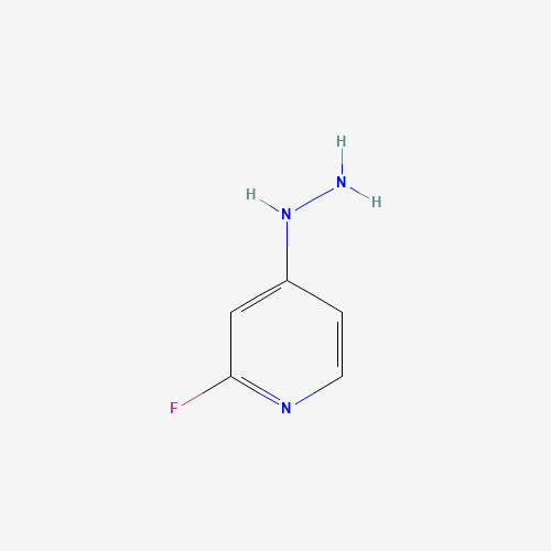 837364-87-1 (2-fluoropyridin-4-yl)hydrazine chemical structure