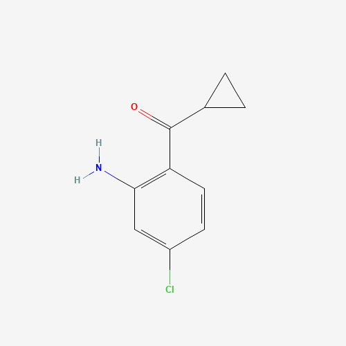150878-35-6 (2-amino-4-chlorophenyl)-cyclopropylmethanone chemical structure