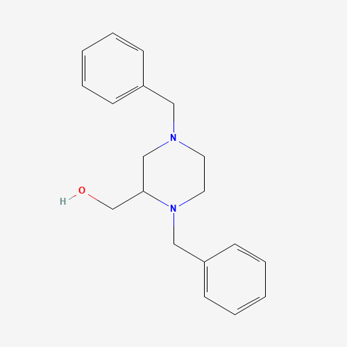 94437-04-4 (1,4-dibenzylpiperazin-2-yl)methanol chemical structure
