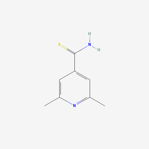 80653-65-2 2,6-dimethylpyridine-4-carbothioamide chemical structure