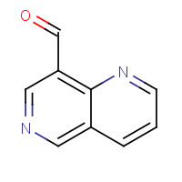 885278-16-0 1,6-naphthyridine-8-carbaldehyde chemical structure
