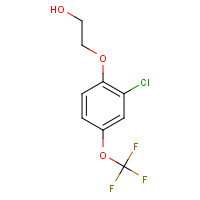653578-83-7 2-[2-chloro-4-(trifluoromethoxy)phenoxy]ethanol chemical structure