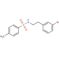 494833-87-3 N-[2-(3-bromophenyl)ethyl]-4-methylbenzenesulfonamide chemical structure