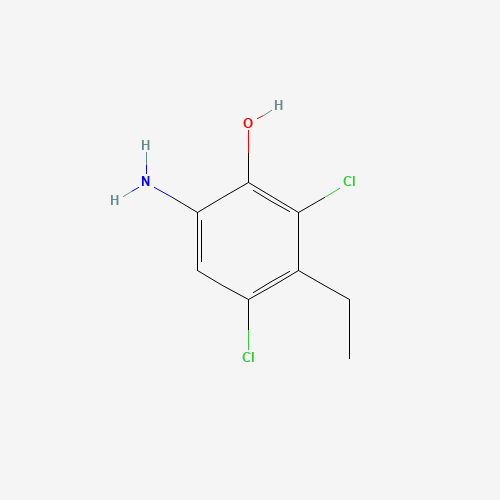 99817-37-5 6-amino-2,4-dichloro-3-ethylphenol chemical structure