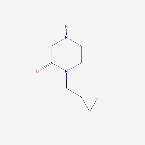 148336-01-0 1-(cyclopropylmethyl)piperazin-2-one chemical structure